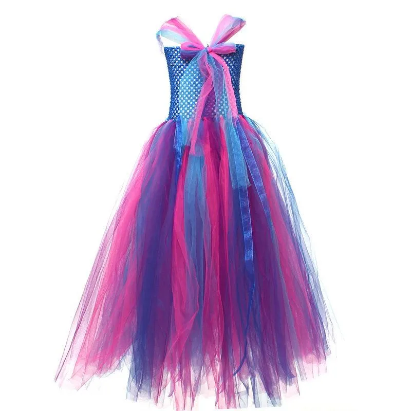 Magic Wonderland Dress Halloween cosplay costumes Girl's flower suspender mesh princess dress Carnival Birthday Banquet Halloween Dress Dress