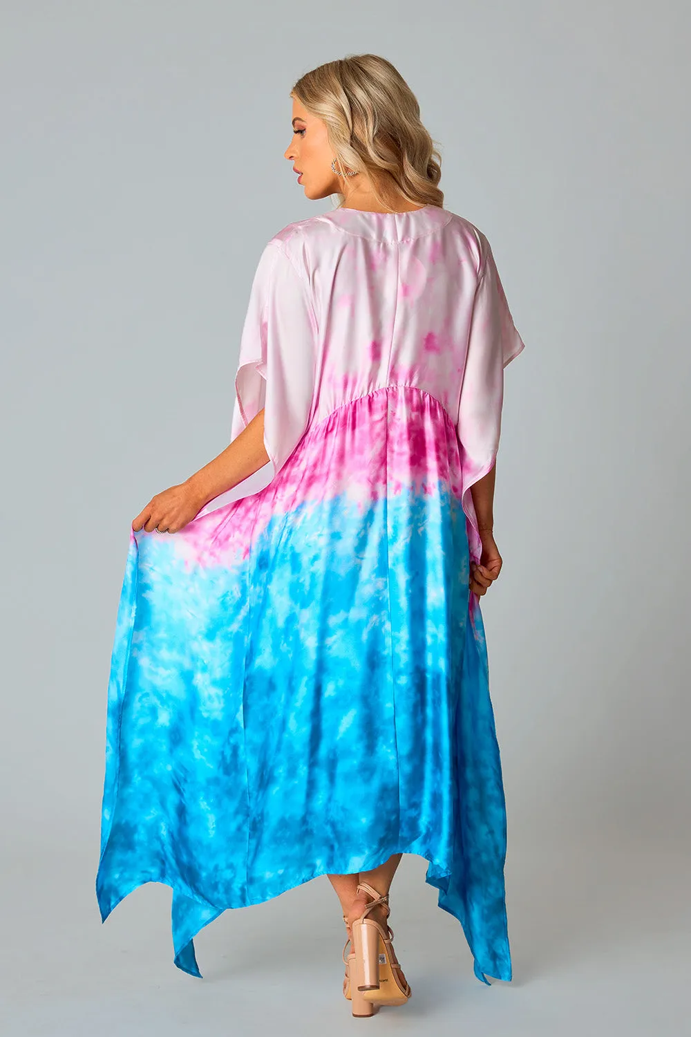 Mamie Caftan Maxi Dress - Shoreline