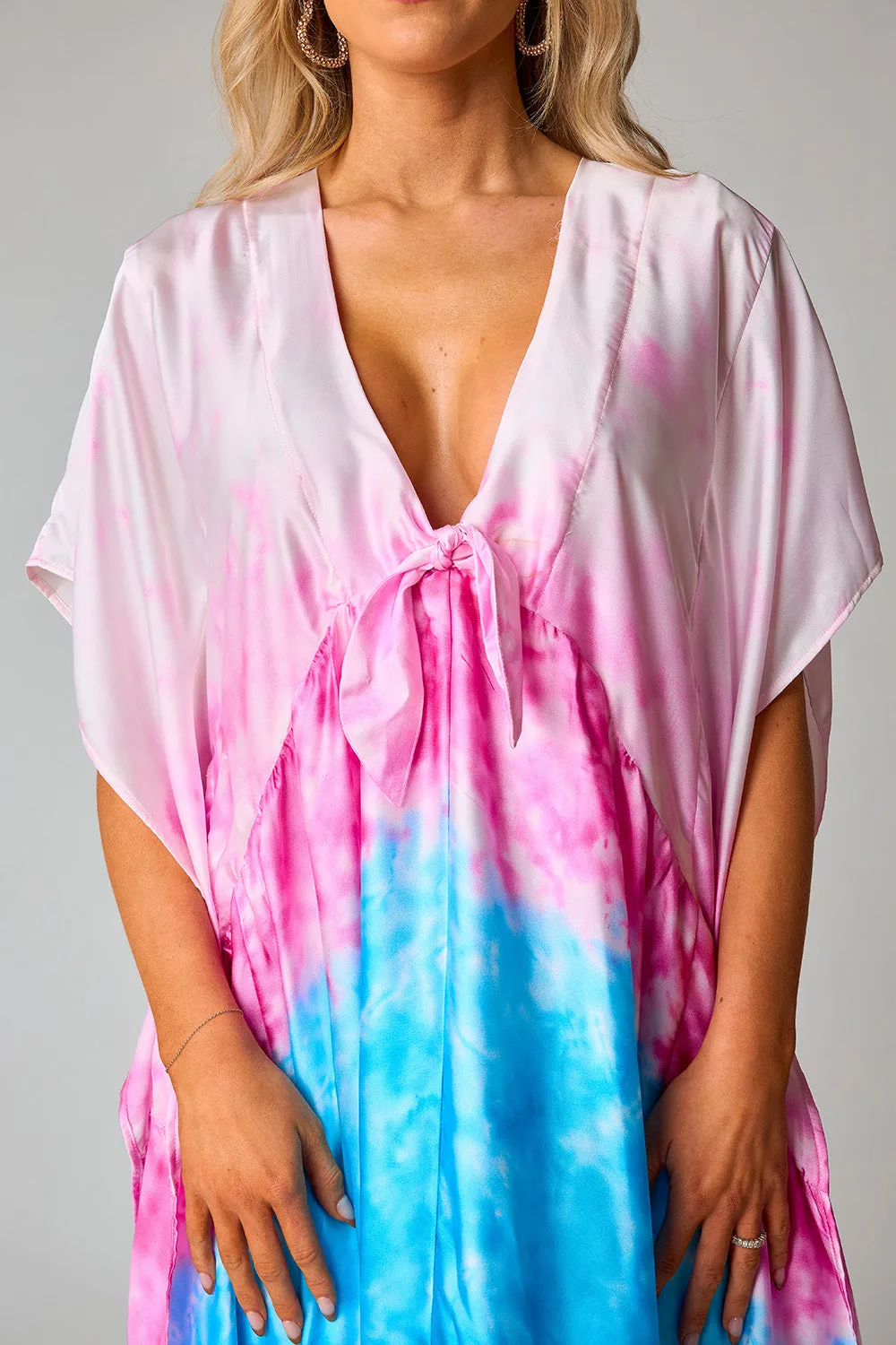 Mamie Caftan Maxi Dress - Shoreline