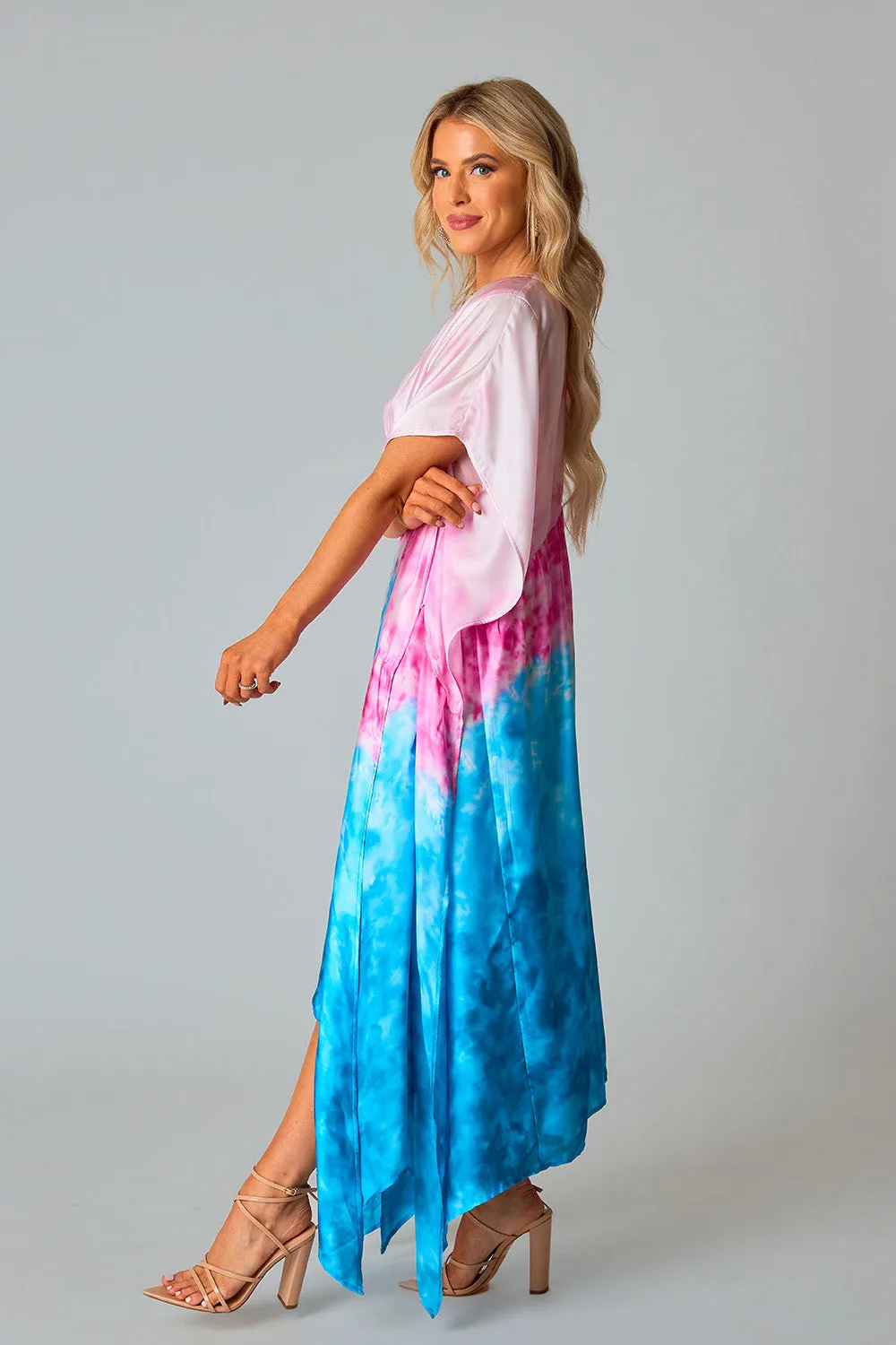 Mamie Caftan Maxi Dress - Shoreline
