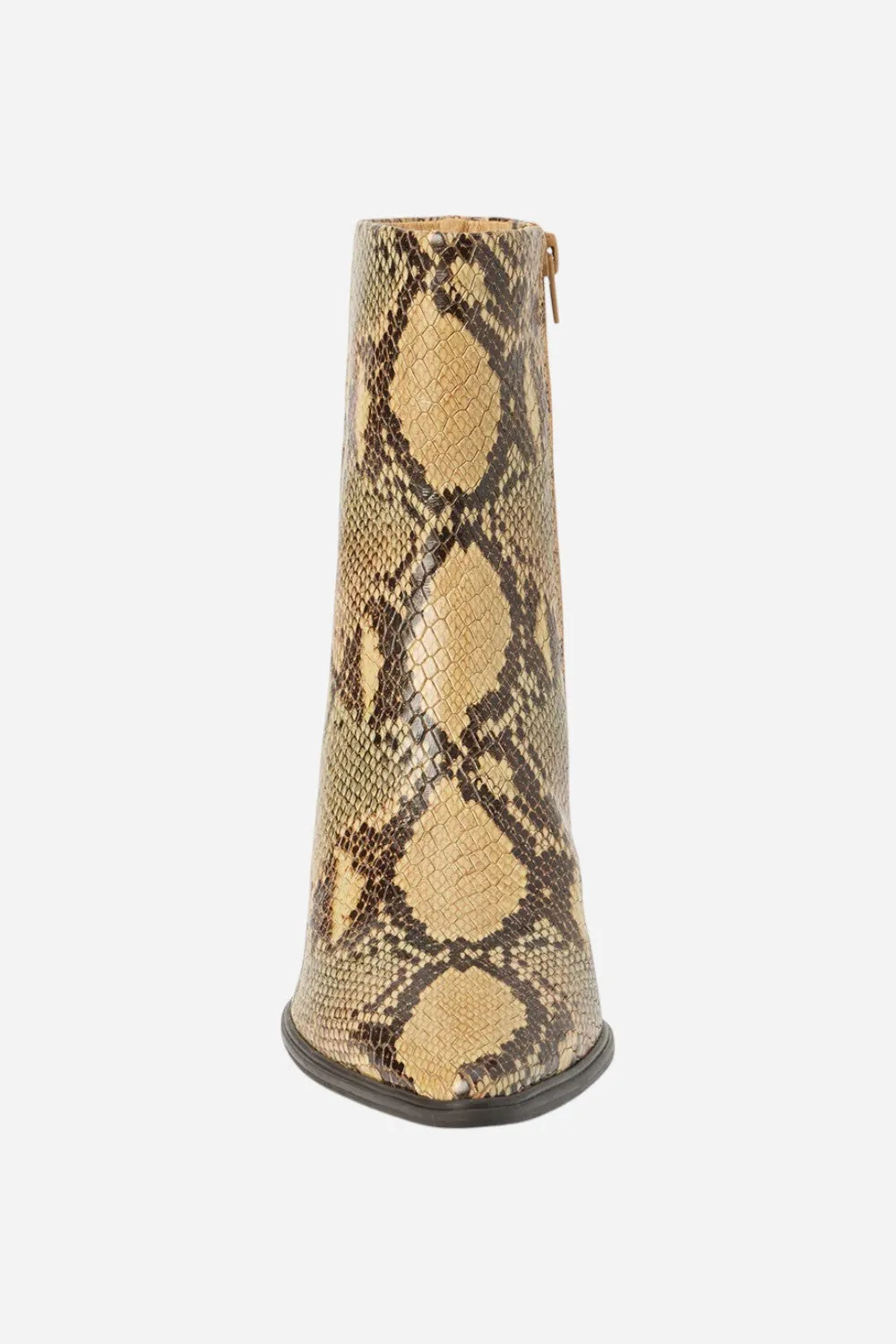 Matisse Gabbie Ankle Boot in Tan Snake