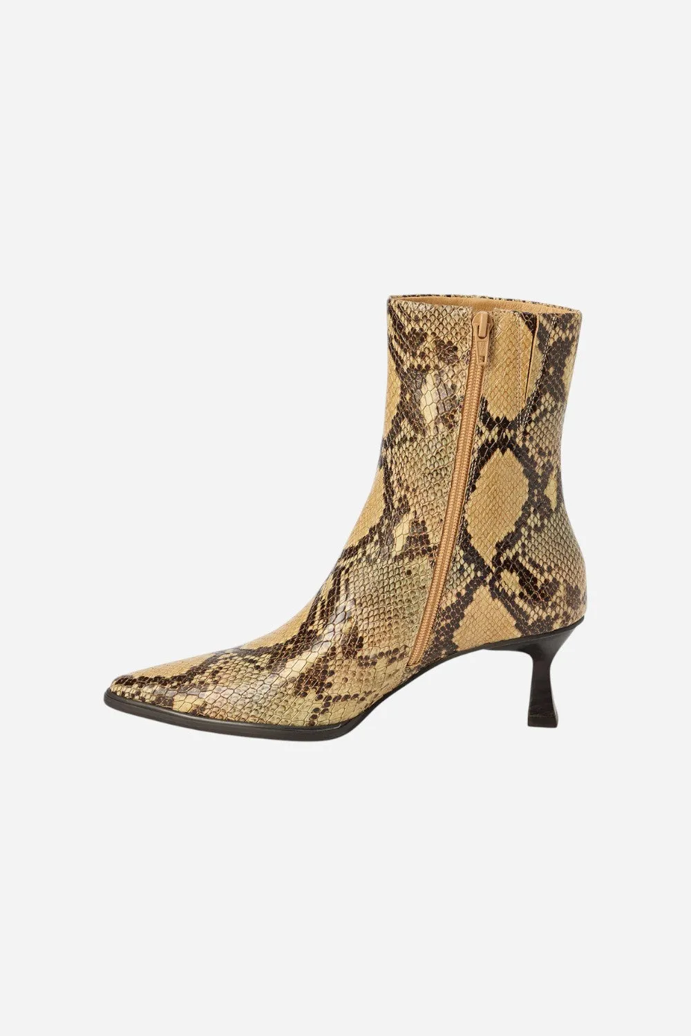 Matisse Gabbie Ankle Boot in Tan Snake