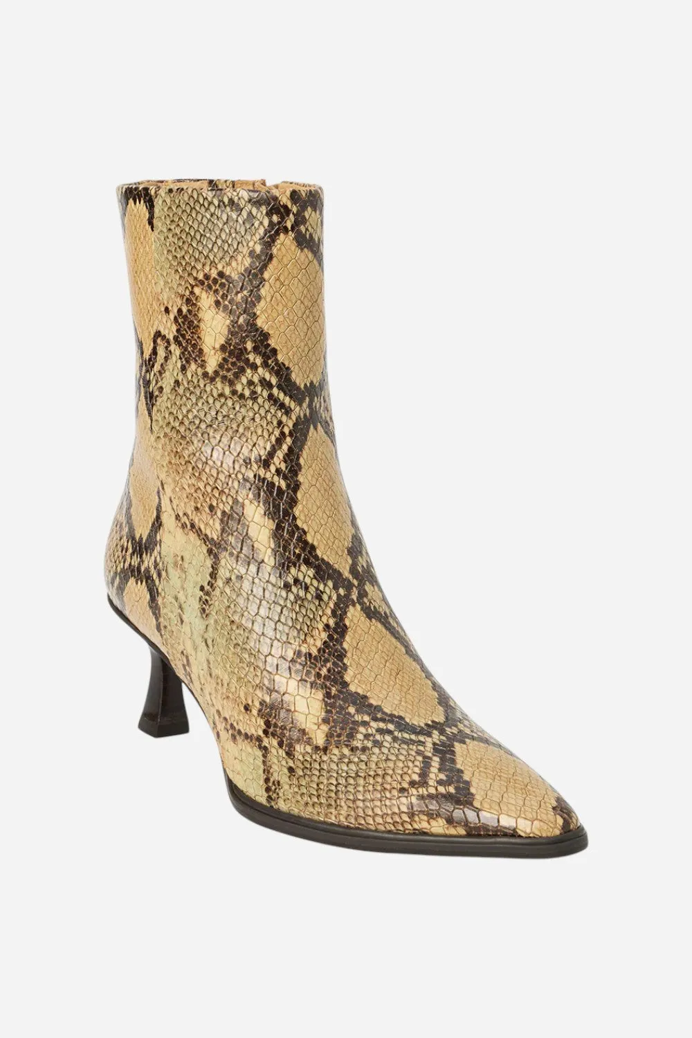 Matisse Gabbie Ankle Boot in Tan Snake
