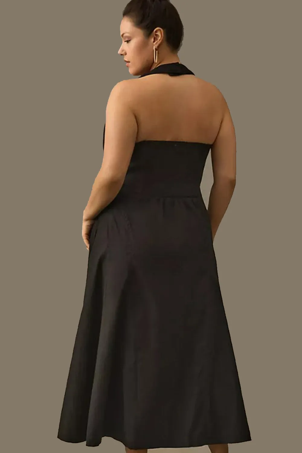 Mellifluous Black Dress