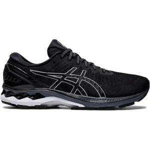 Men's Asics Gel-Kayano 27, Black/Pure Silver, 12 4E Extra Wide