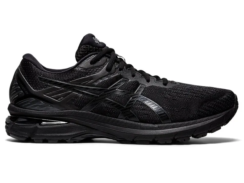 Men's Asics GT-2000 9, Black/Black, 12 D Medium
