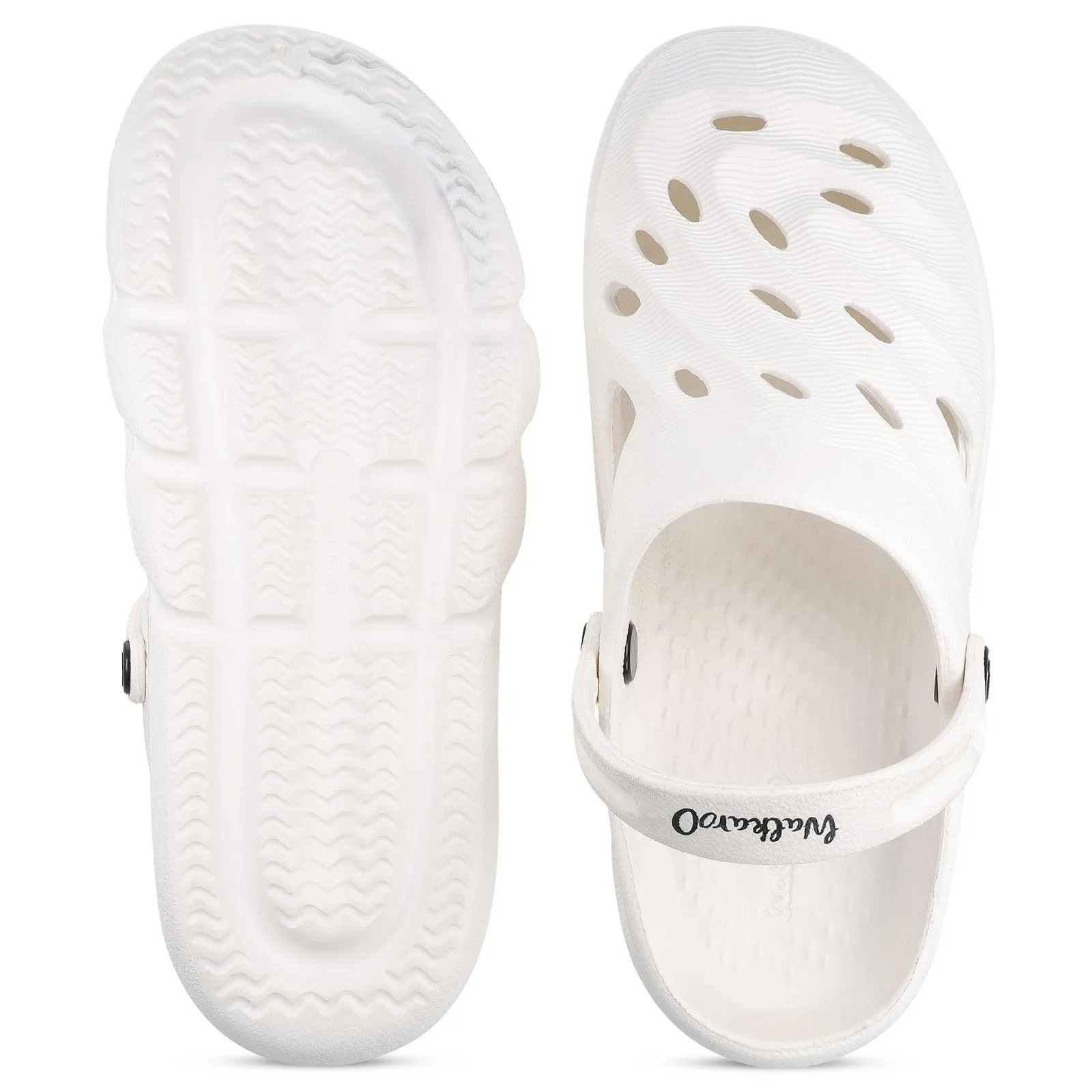 Men's Clogs  - WC8732 White