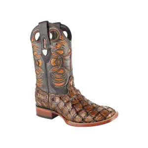 Men’s Wild West Pirarucu Fish Boots Handcrafted - 28241007 EE