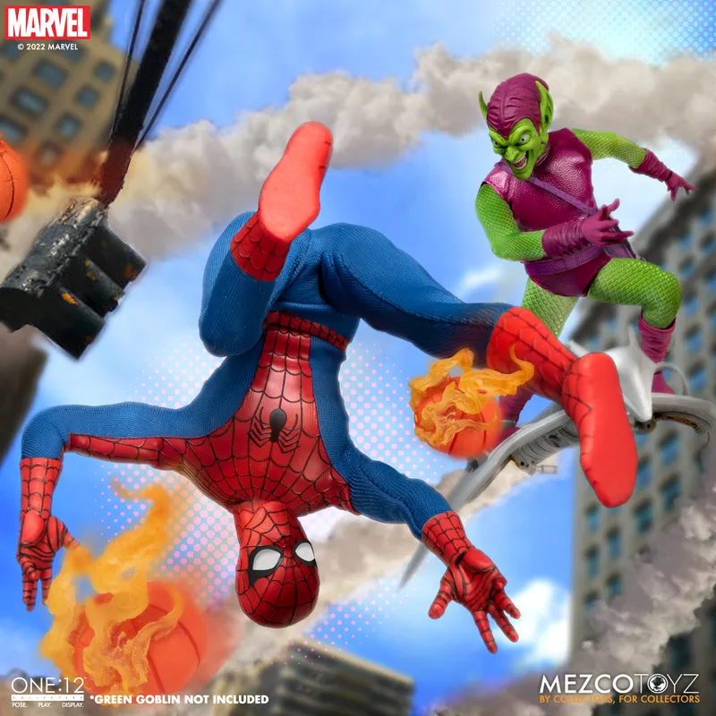 Mezco One 12 The Amazing Spider-Man Deluxe Edition Action Figure
