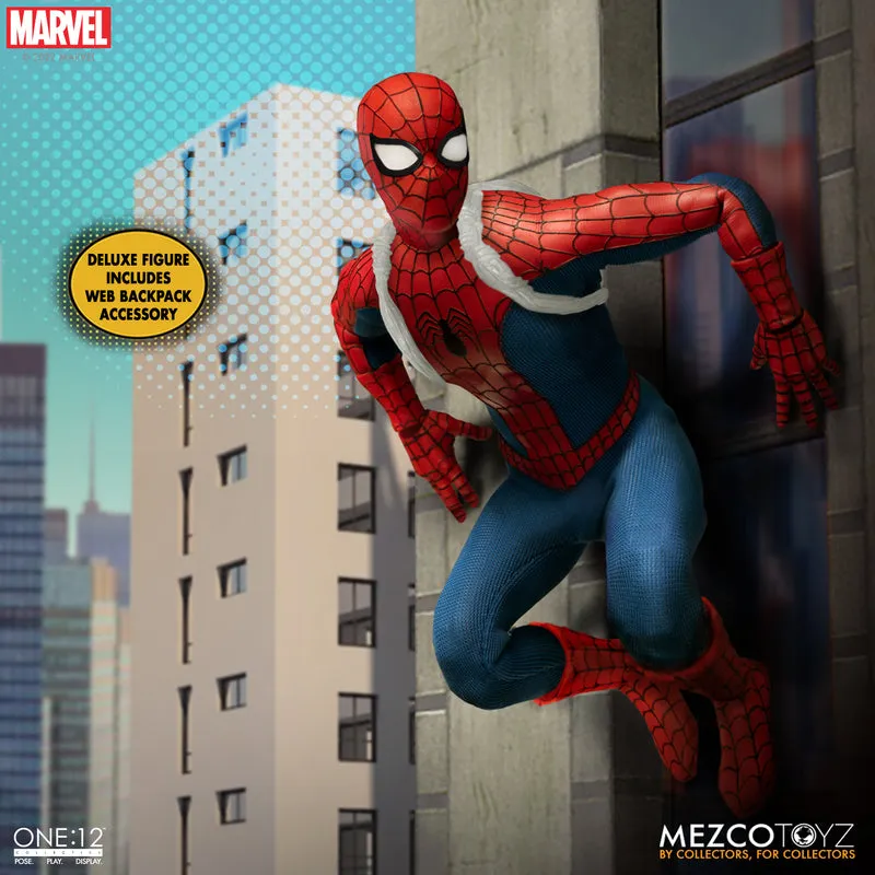 Mezco One 12 The Amazing Spider-Man Deluxe Edition Action Figure