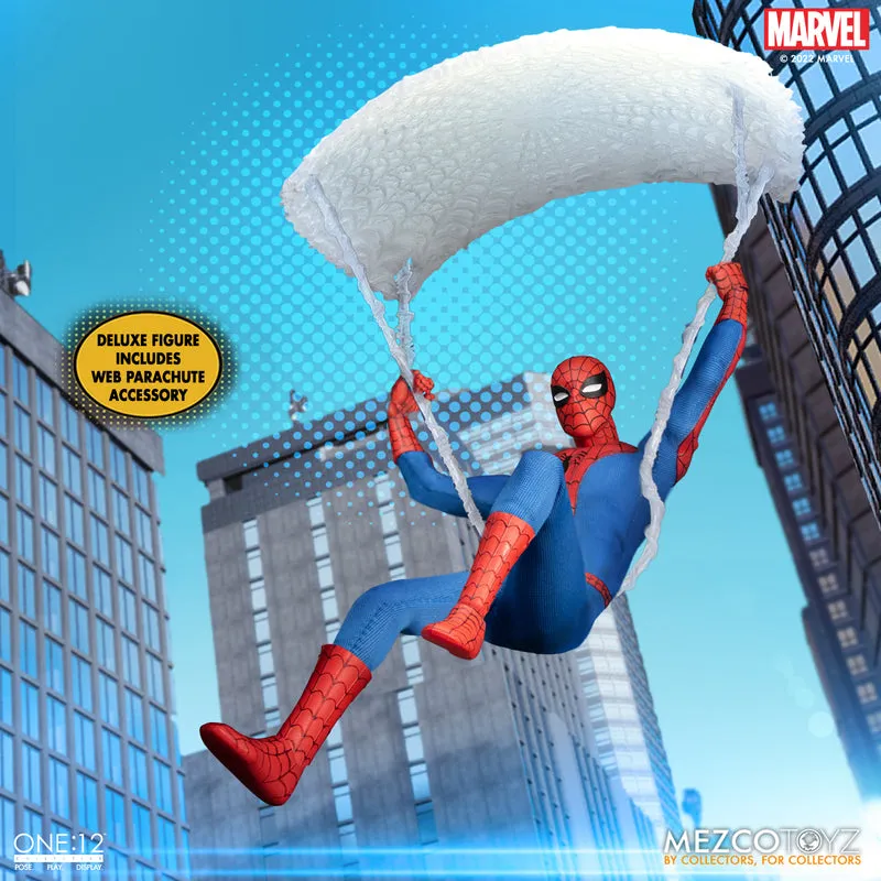 Mezco One 12 The Amazing Spider-Man Deluxe Edition Action Figure