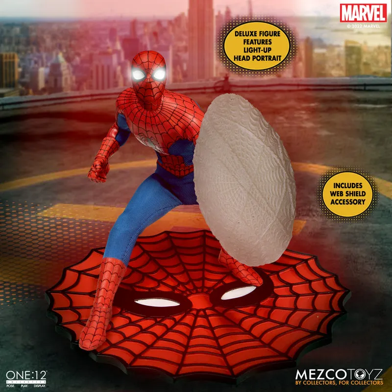 Mezco One 12 The Amazing Spider-Man Deluxe Edition Action Figure