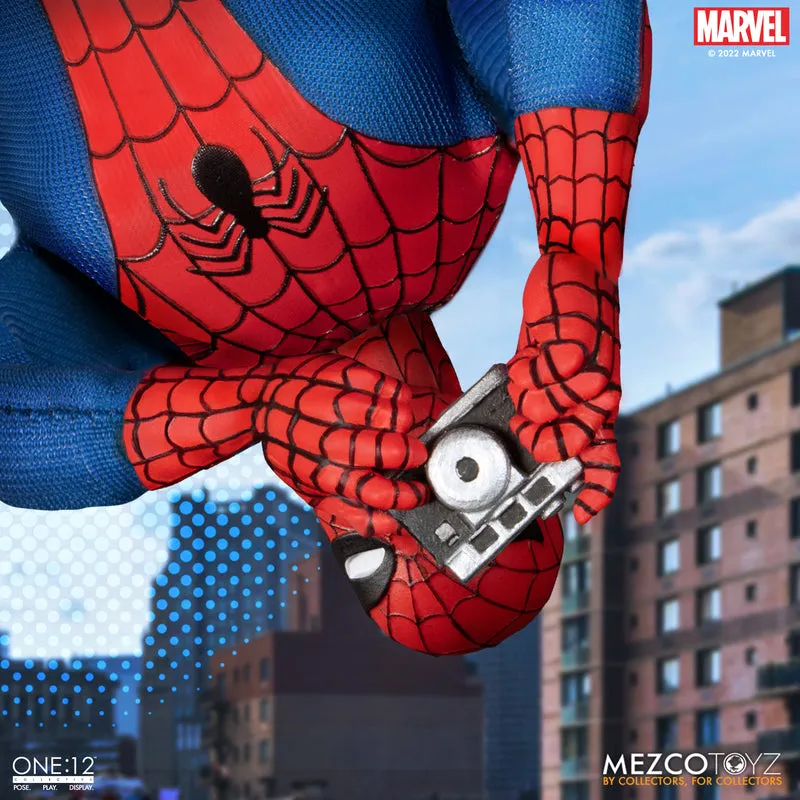 Mezco One 12 The Amazing Spider-Man Deluxe Edition Action Figure