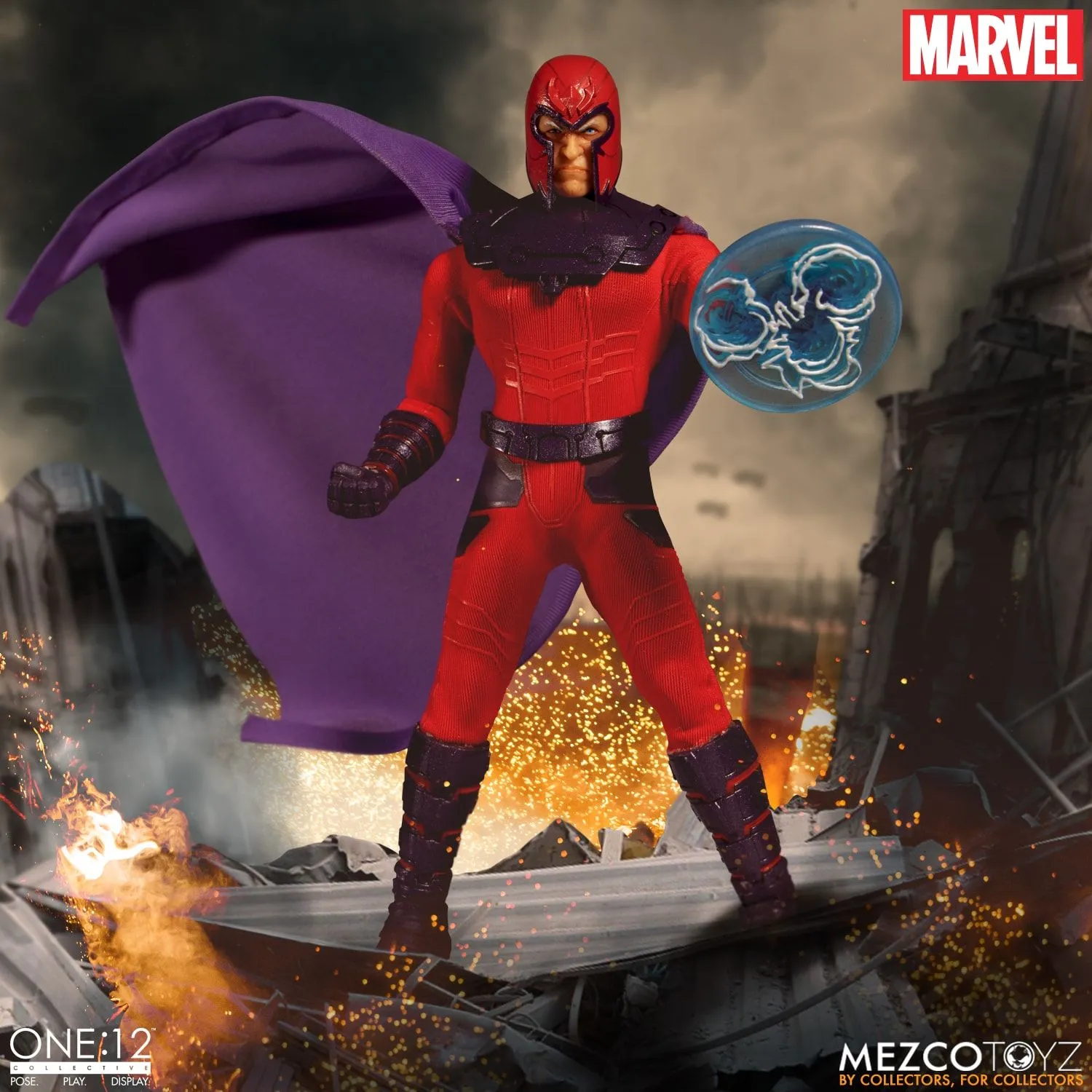 Mezcotoyz Marvel: Magneto One:12 Collective Action Figure