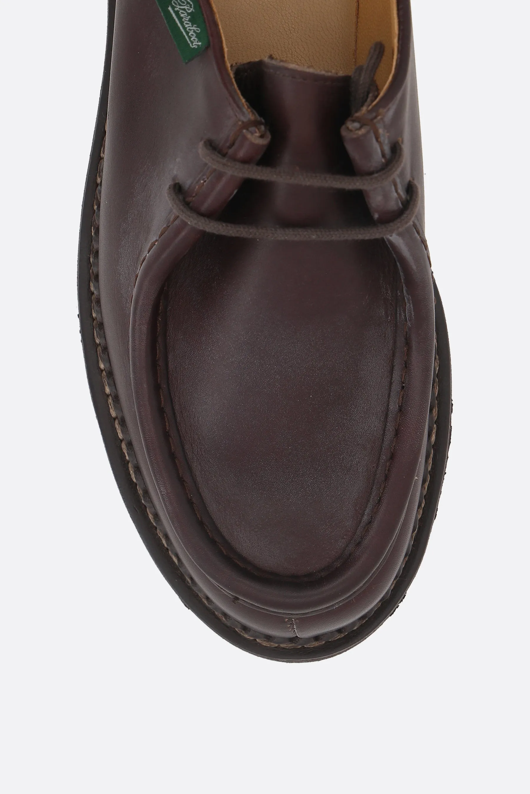 Michael derby shoes in smooth leather