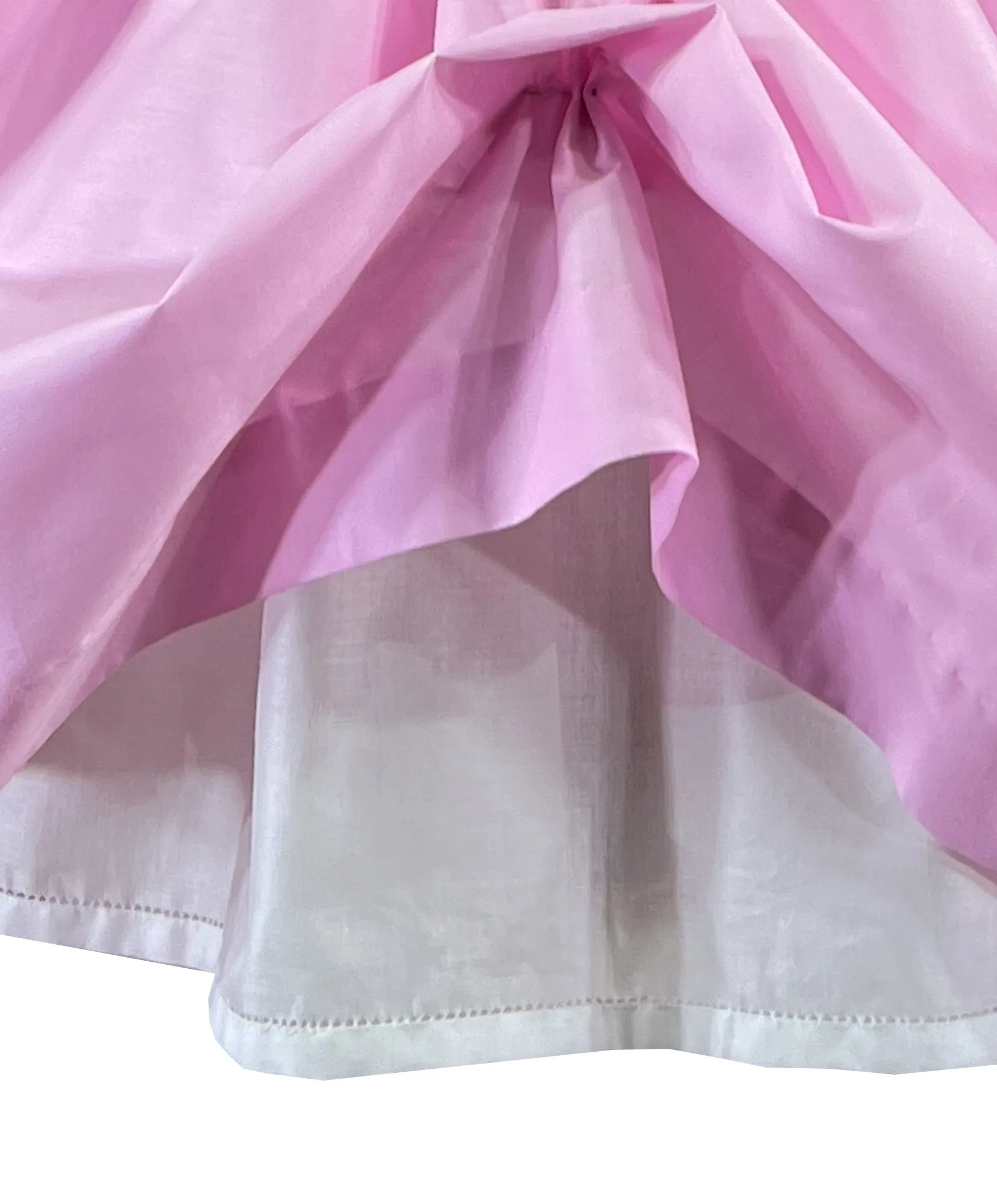 Mirthful Pink Garden : Cerise Smocked Dress