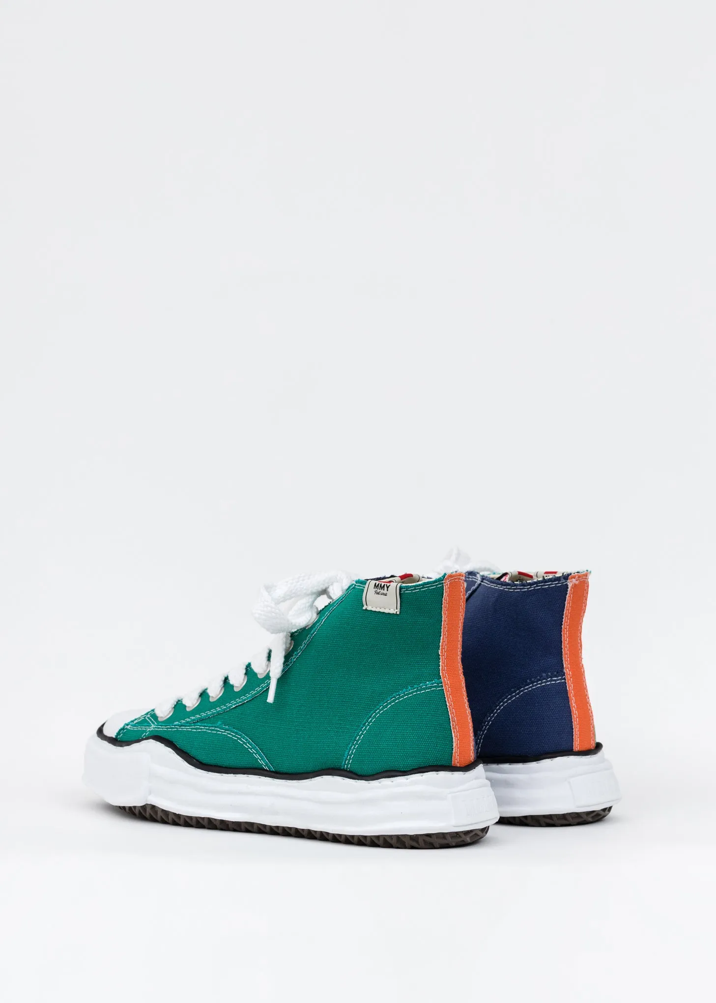 Multi Original Sole Canvas Hicut Sneaker