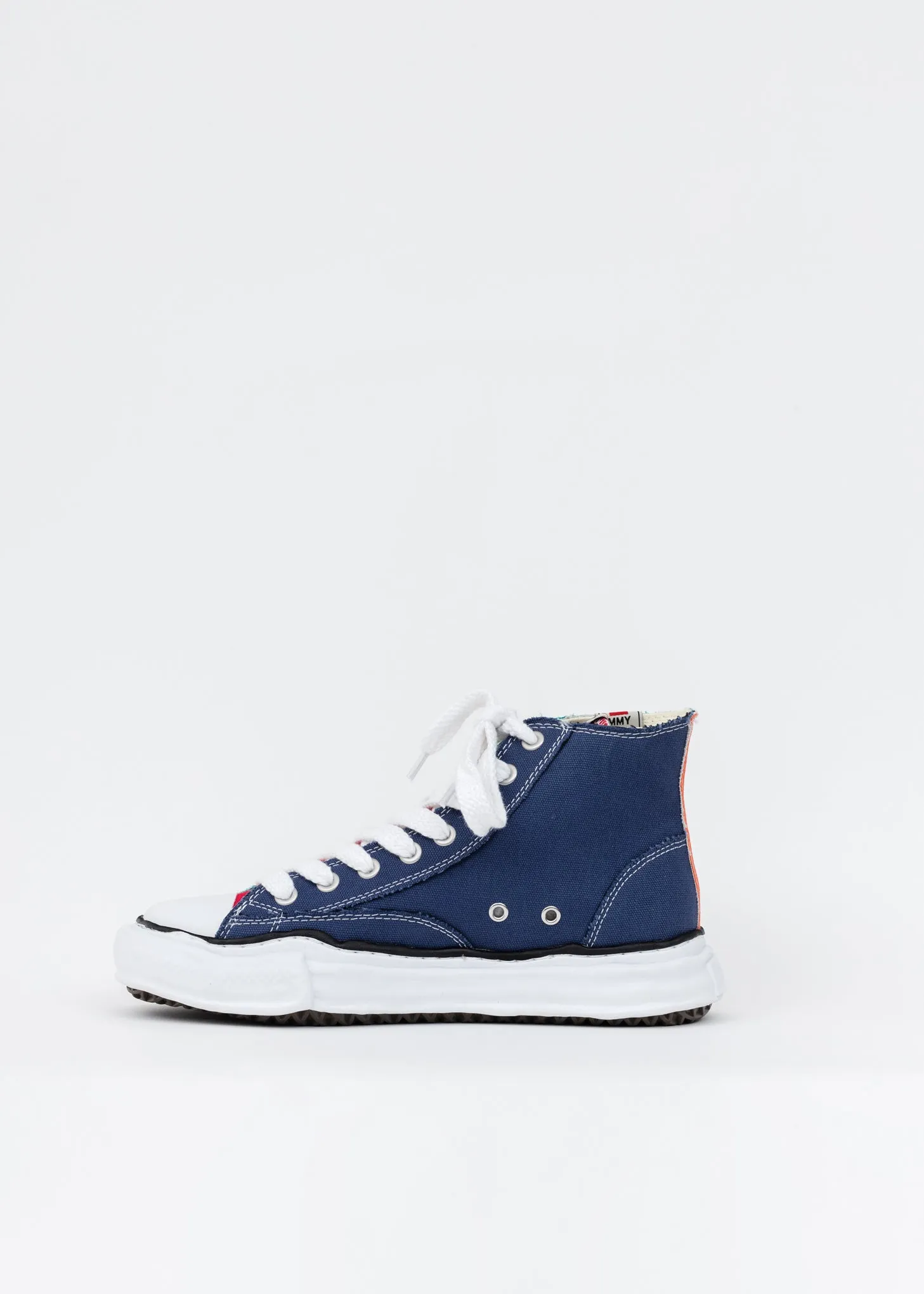 Multi Original Sole Canvas Hicut Sneaker