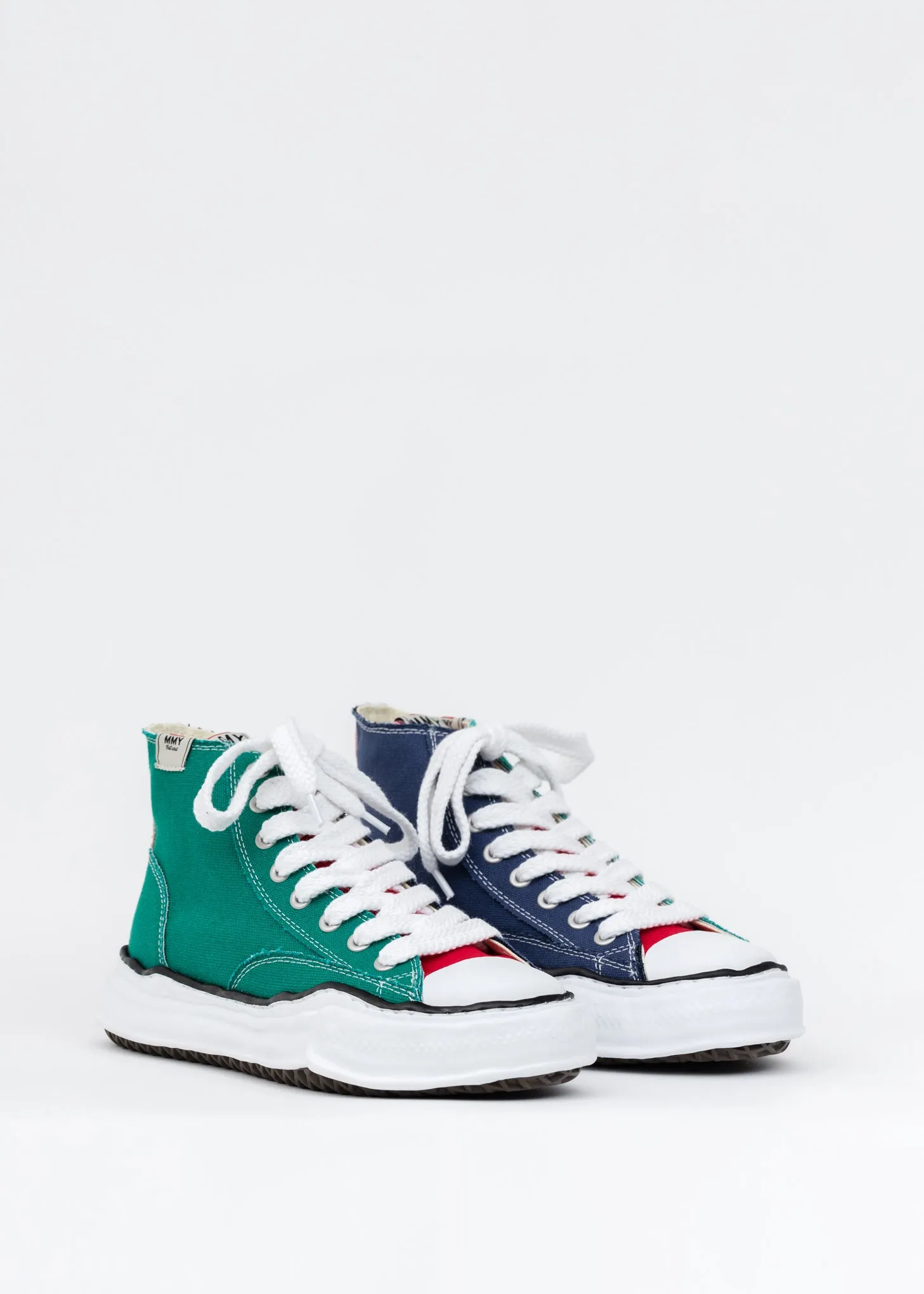 Multi Original Sole Canvas Hicut Sneaker