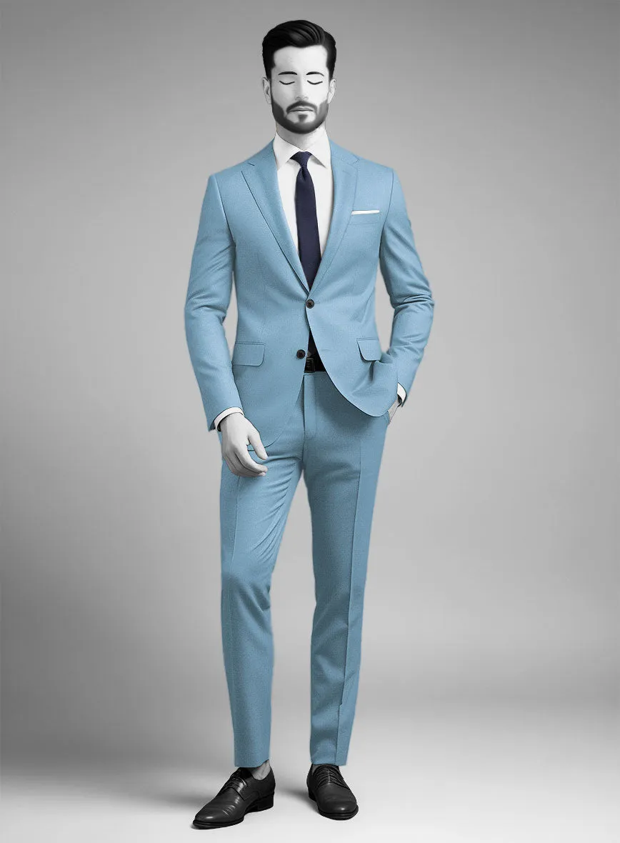 Napolean Taj Blue Wool Suit