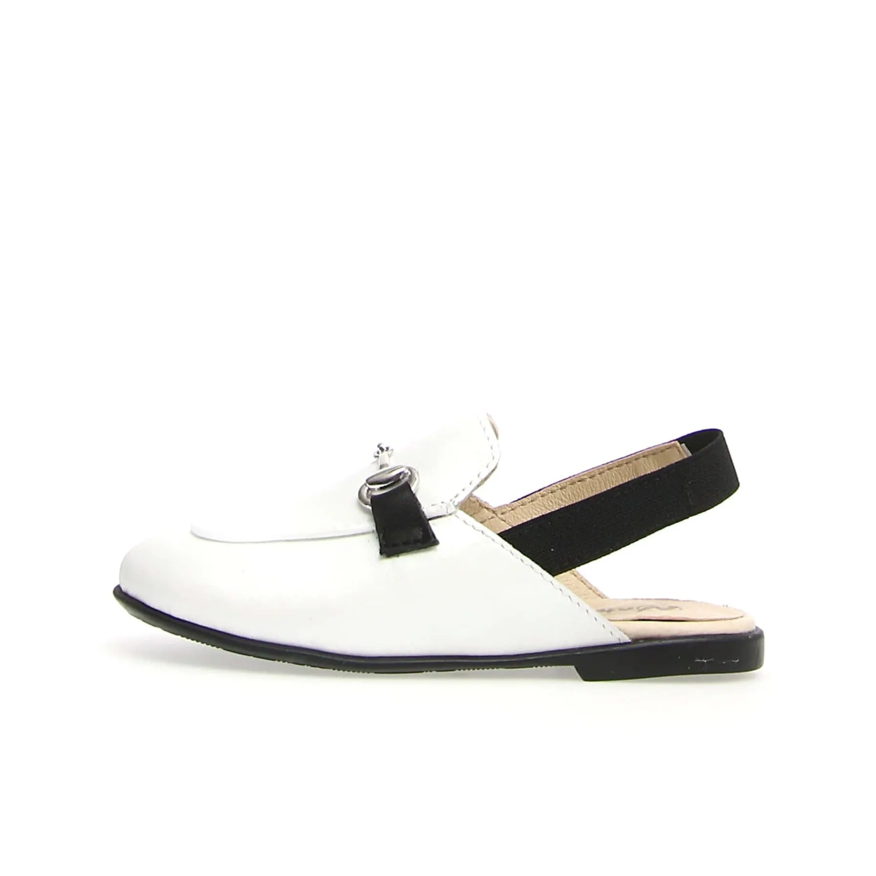 Naturino Girl's Mestre Sling Backs - White/Black