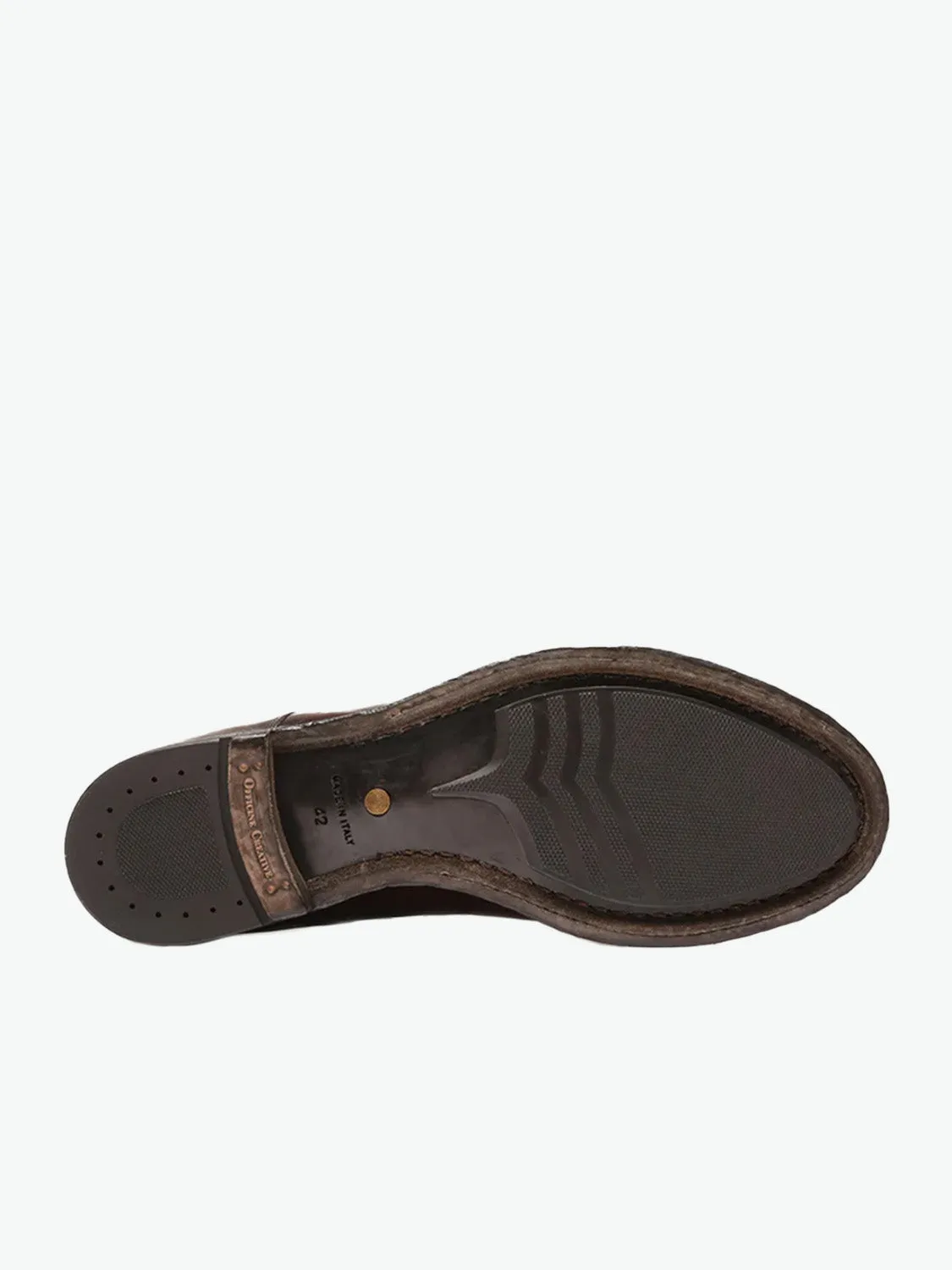 Officine Creative Derby Leather Shoes Burgundy