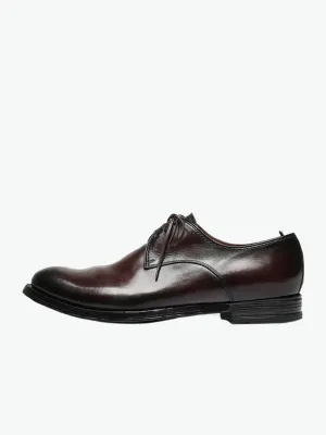 Officine Creative Derby Leather Shoes Burgundy