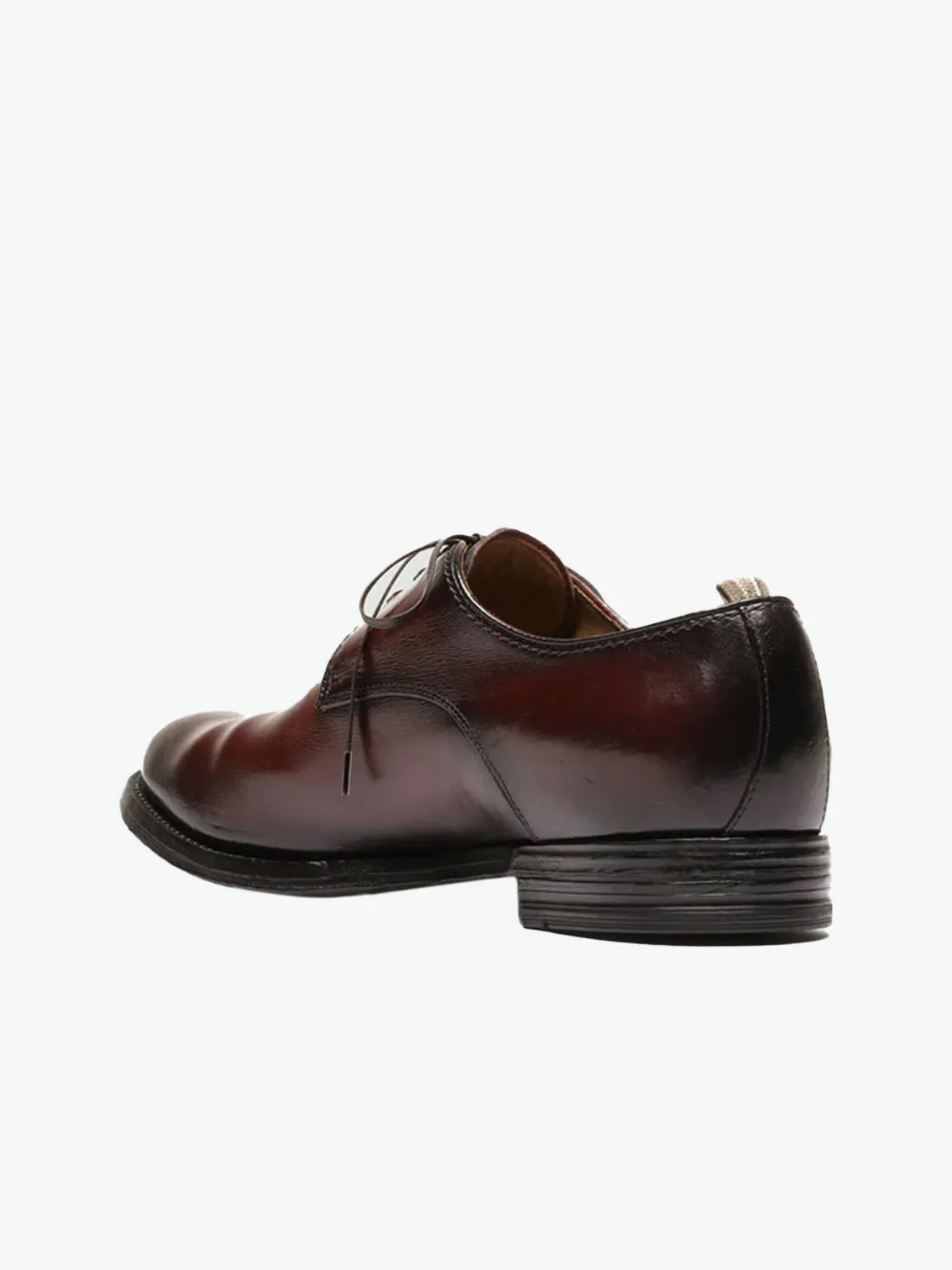 Officine Creative Derby Leather Shoes Burgundy