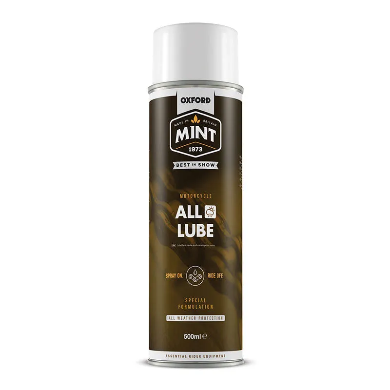 OXFORD MINT ALL WEATHER CHAIN LUBE w/ PTFE 500ml