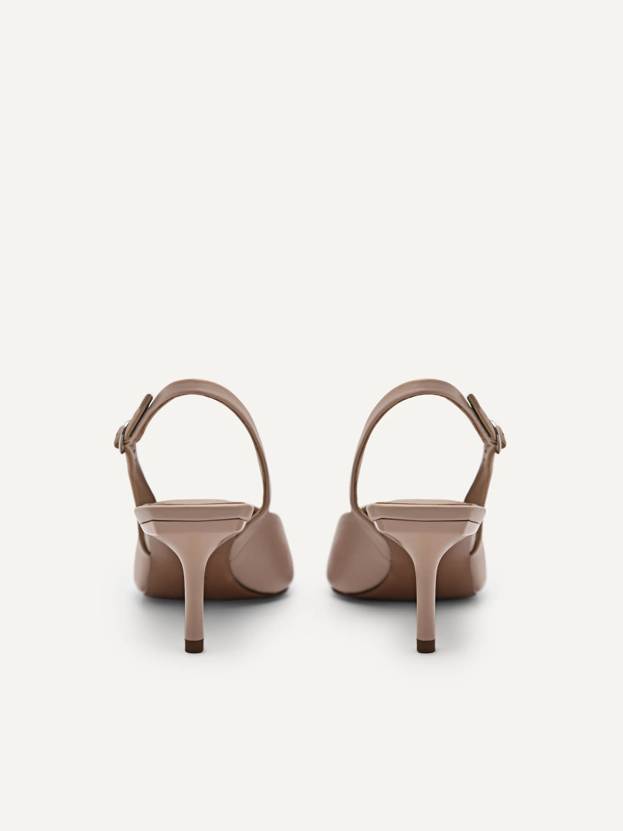 PEDRO Icon Leather Slingback Pumps