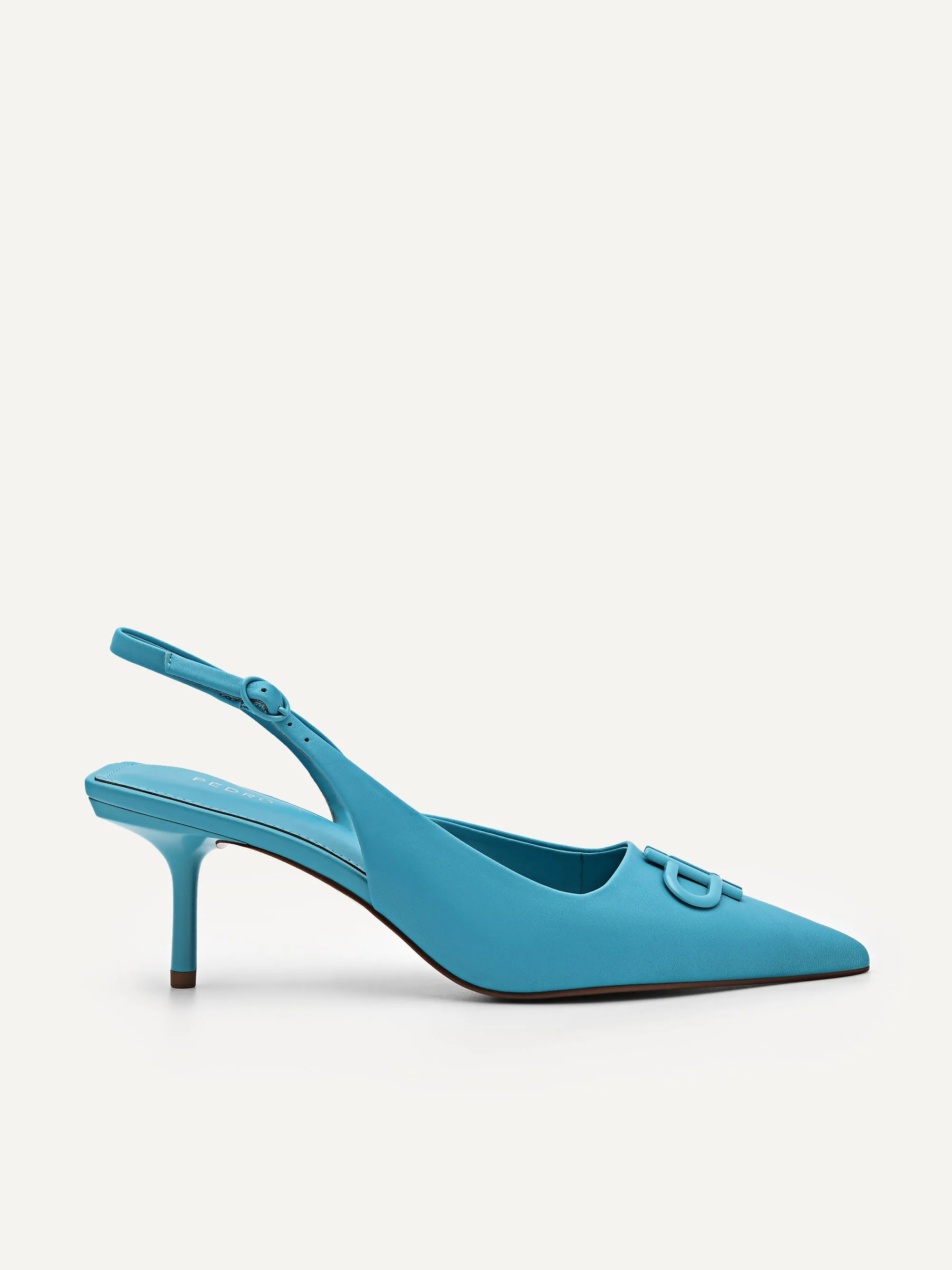 PEDRO Icon Leather Slingback Pumps