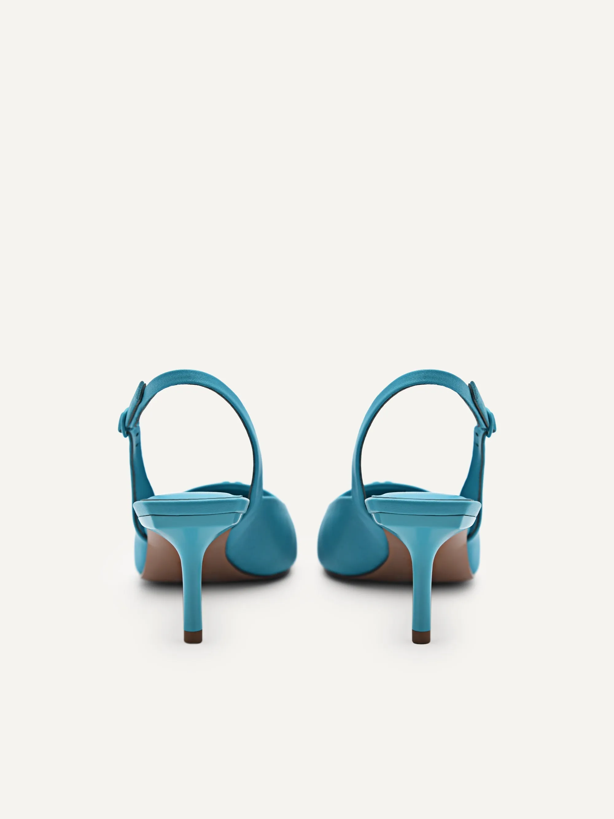 PEDRO Icon Leather Slingback Pumps
