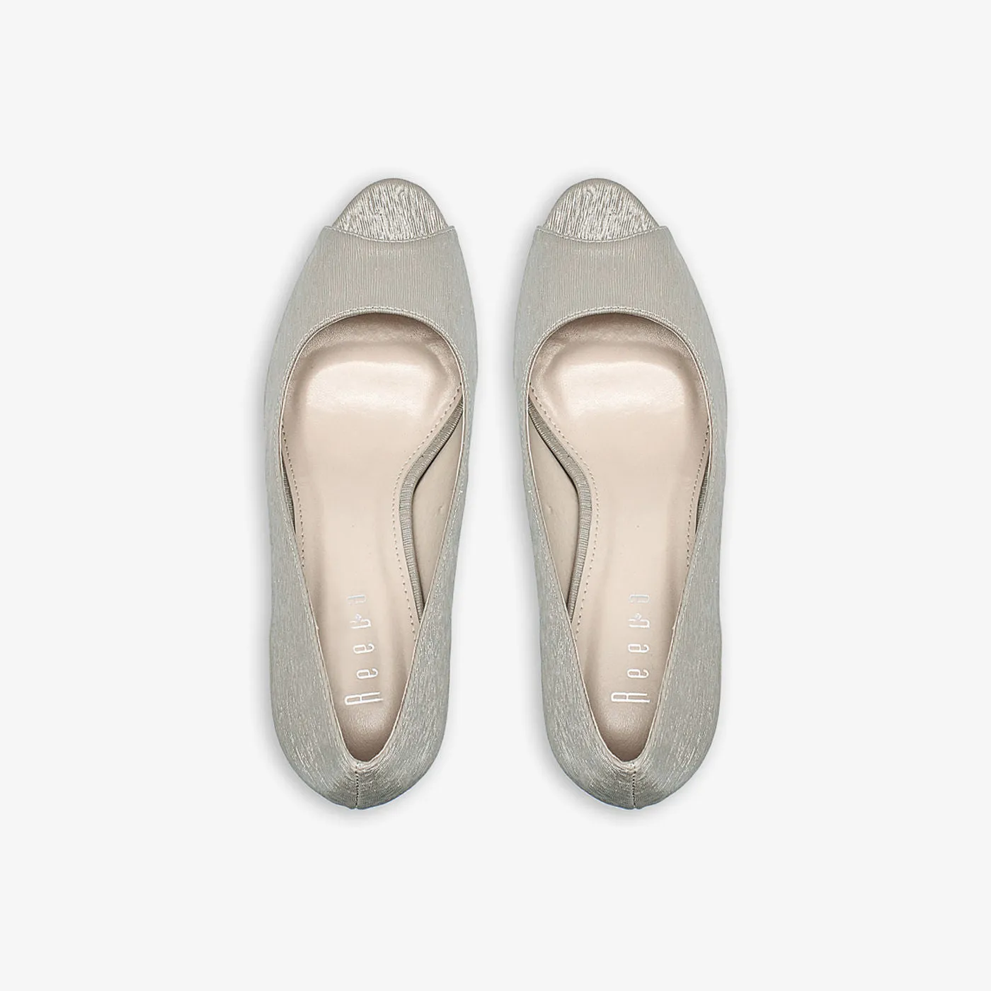Peep-Toe Platform Heels