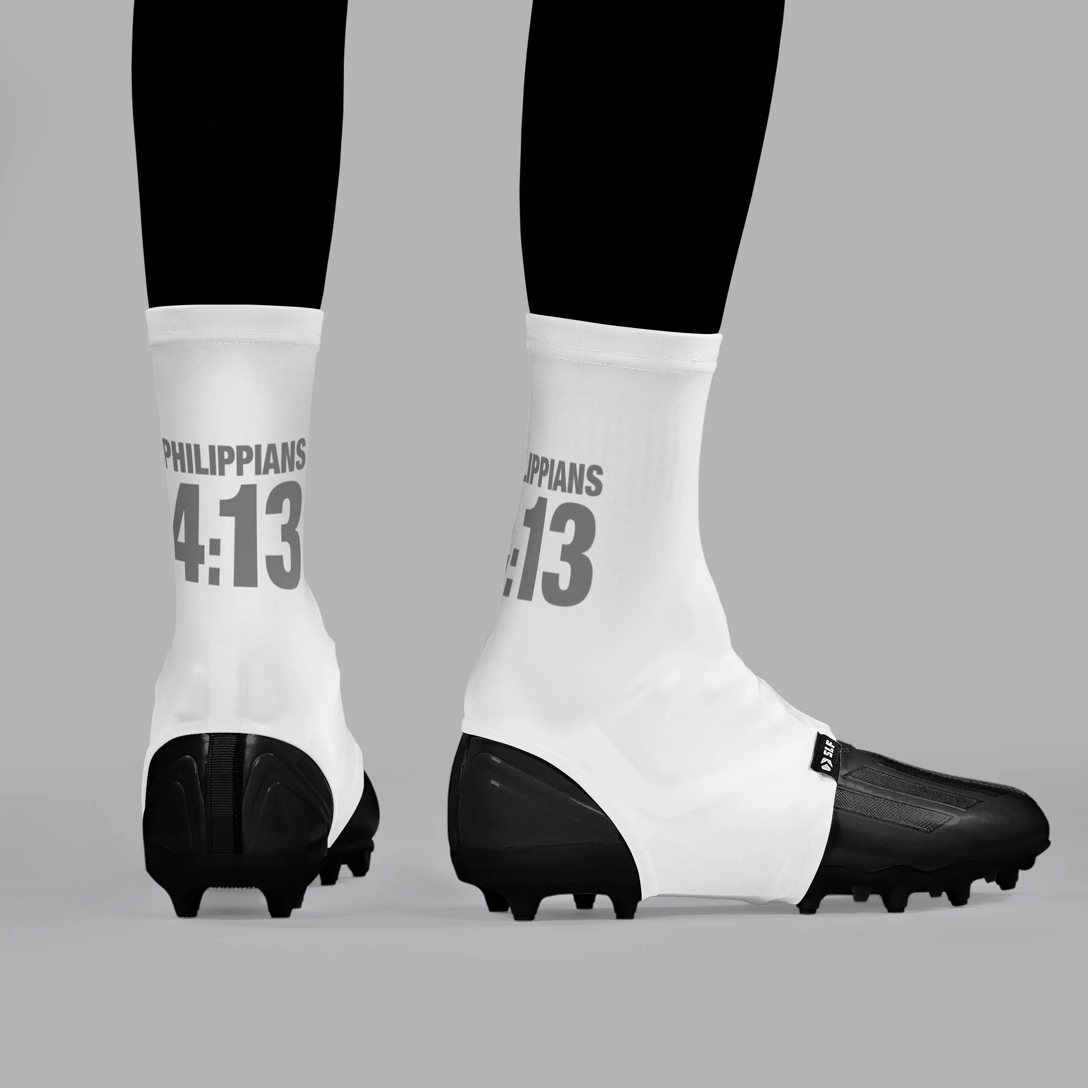 Philippians 4:13 Spats / Cleat Covers