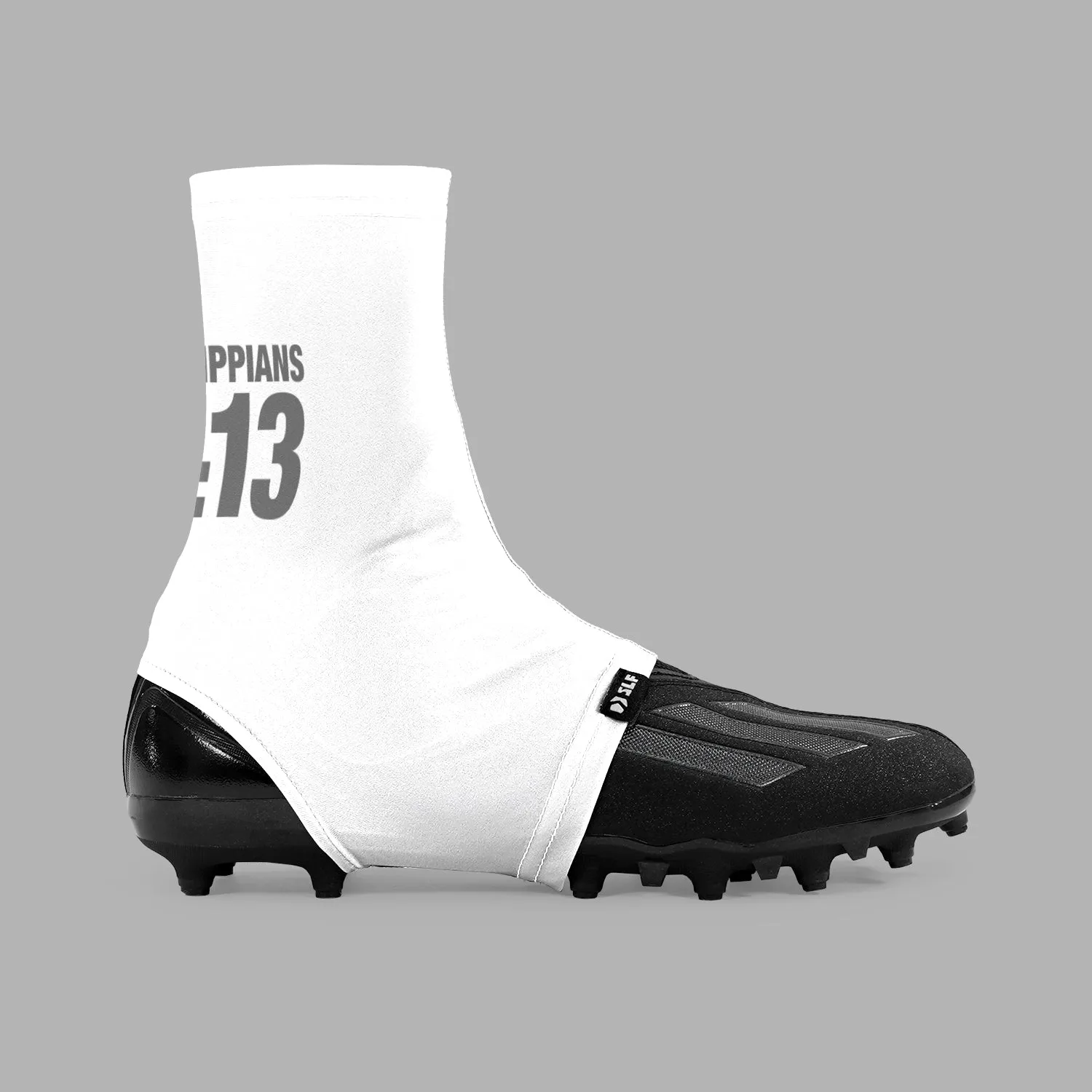 Philippians 4:13 Spats / Cleat Covers