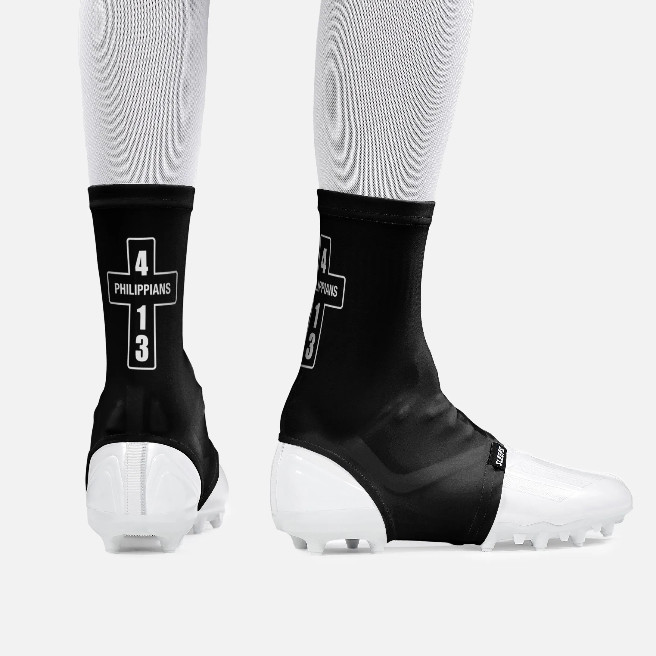 Philippians 4:13 Spats / Cleat Covers