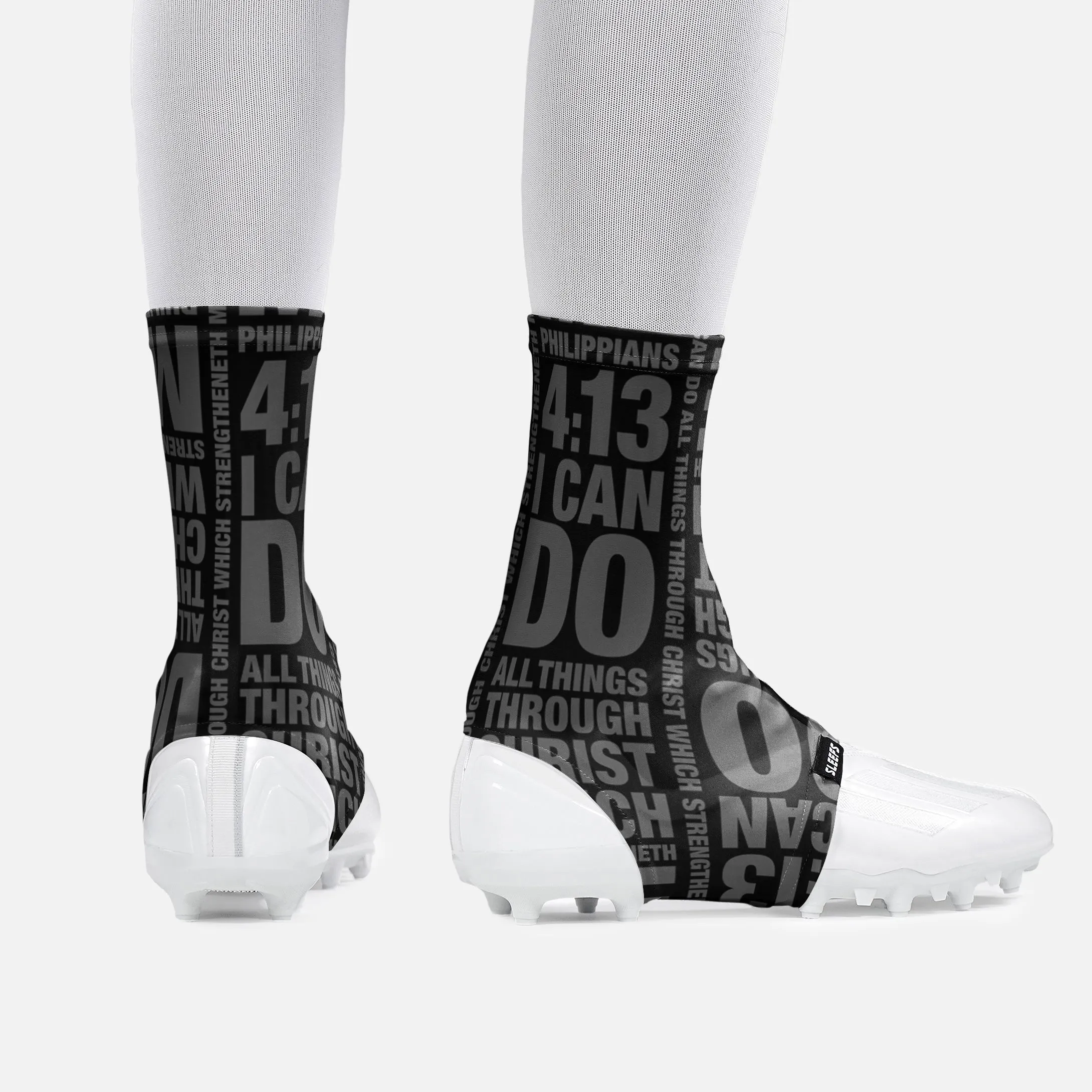 Philippians 4:13 Spats / Cleat Covers
