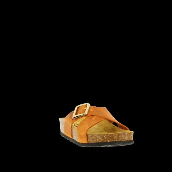 Plakton 345638 Tan Cross strap Women's Sandals