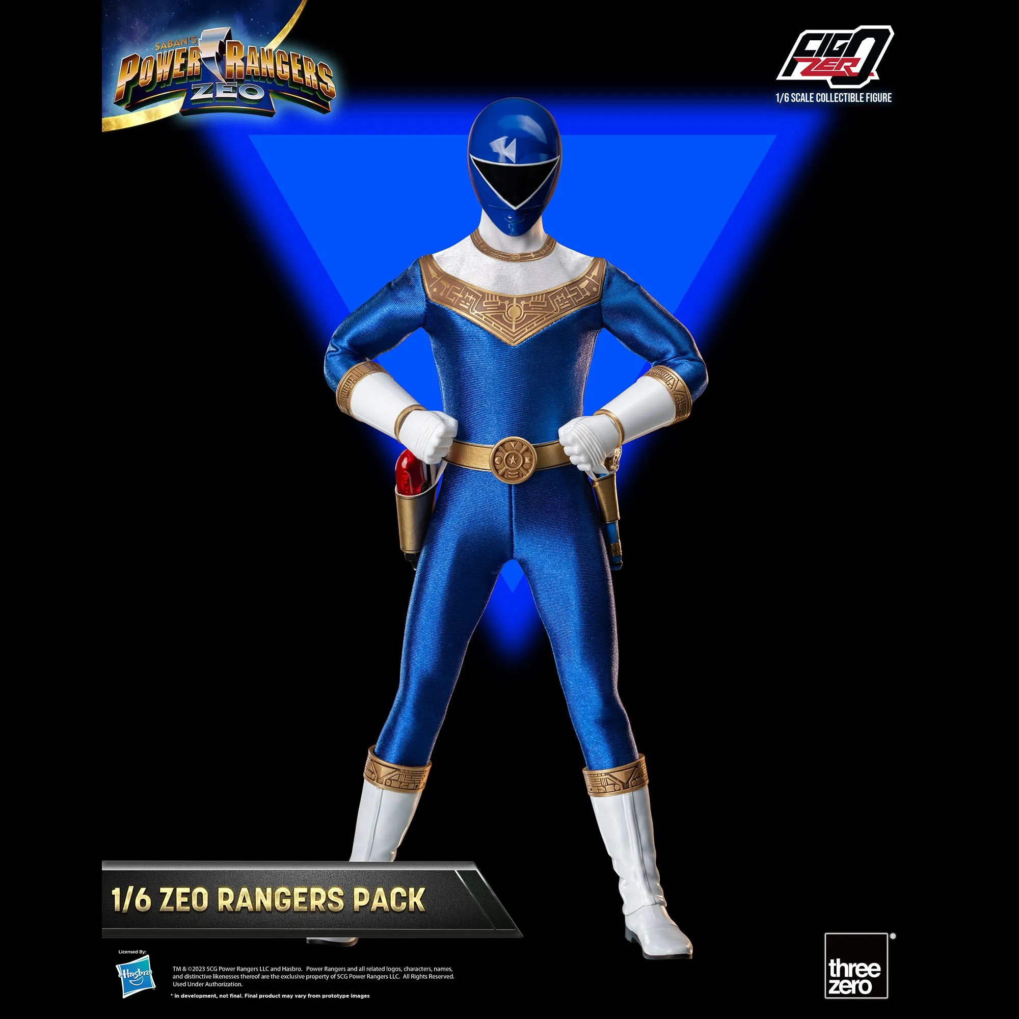 Power Rangers FigZero 1/6 Zeo Rangers Pack - Presale
