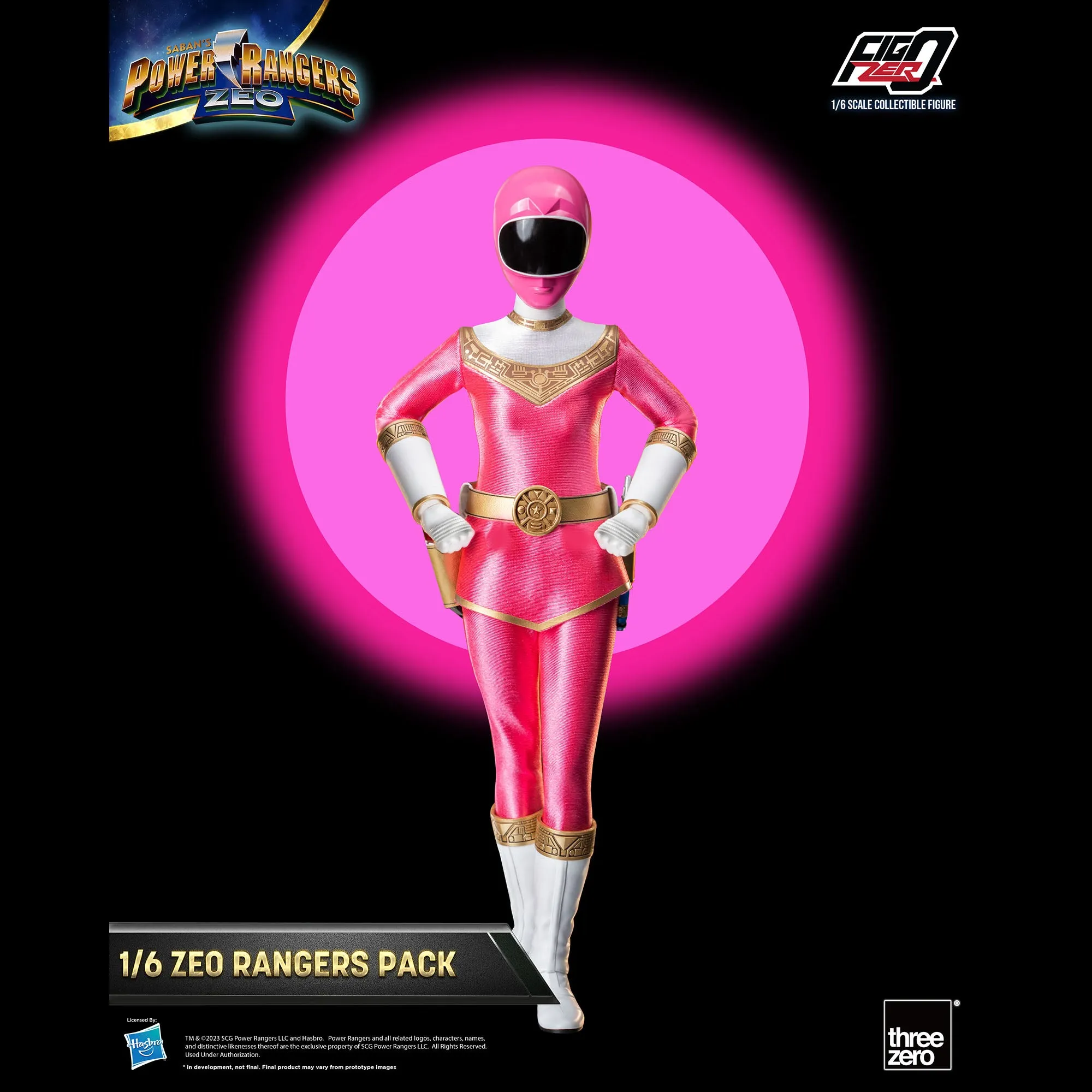 Power Rangers FigZero 1/6 Zeo Rangers Pack - Presale