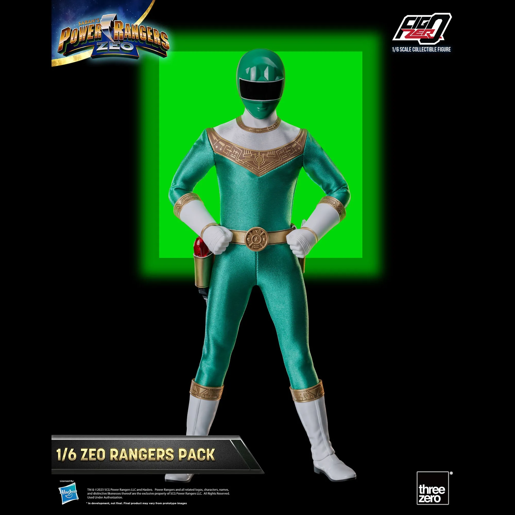 Power Rangers FigZero 1/6 Zeo Rangers Pack - Presale