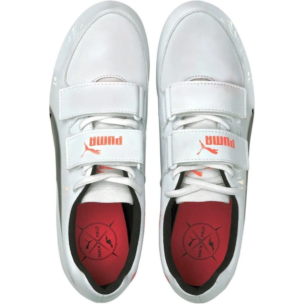 Puma evoSpeed Triple Jump - Pole Vault Field Event Spikes - White