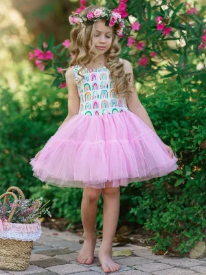 Rainbows and Sunshine Tutu Dress