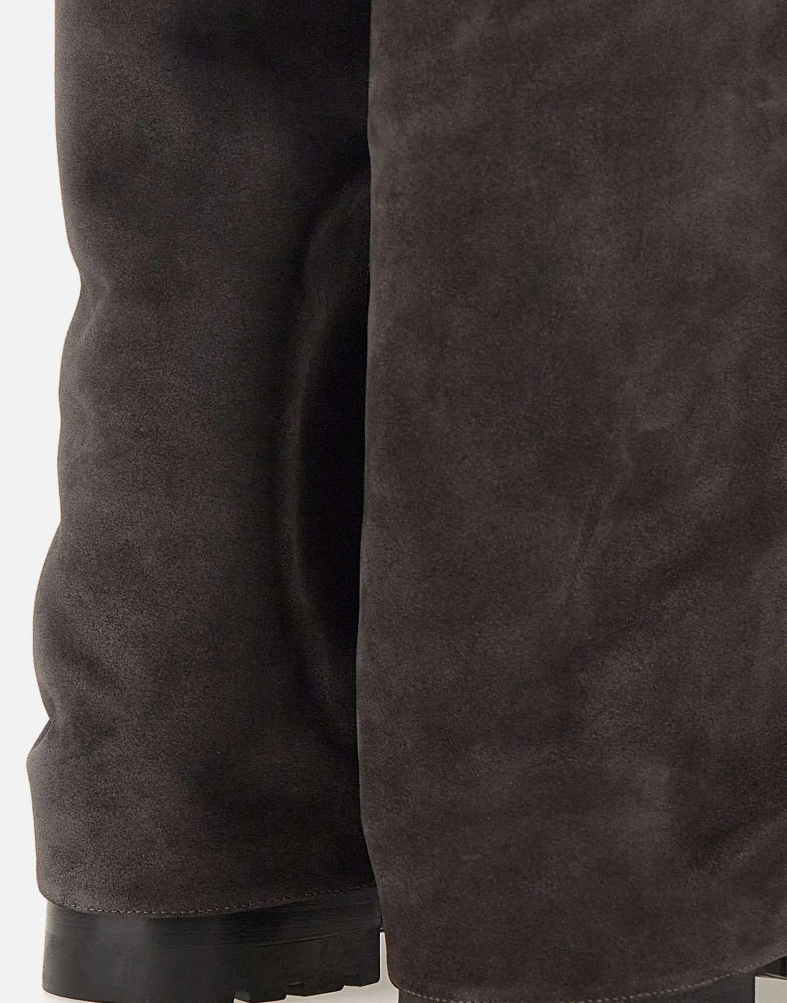 Ranger Suede Leather Knee High Boots