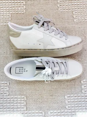 Reba Bone Sneakers