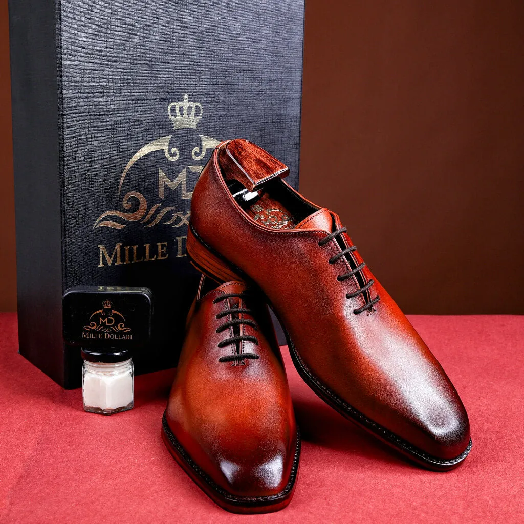 Regalia Brown: The Classic Wholecut Derby