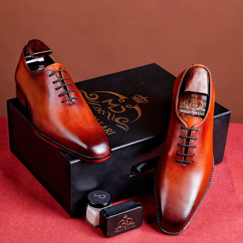 Regalia Brown: The Classic Wholecut Derby