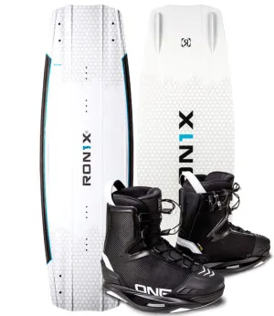 Ronix One Time Bomb Wakeboard Package with One Boots (2023)