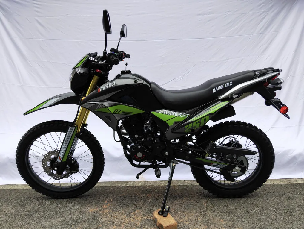 RPS HAWK DLX 250cc Fuel Injected Enduro/Dual Sport 5 Speed, LED headlight and signal lights