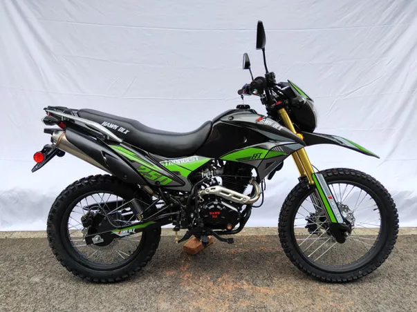 RPS HAWK DLX 250cc Fuel Injected Enduro/Dual Sport 5 Speed, LED headlight and signal lights